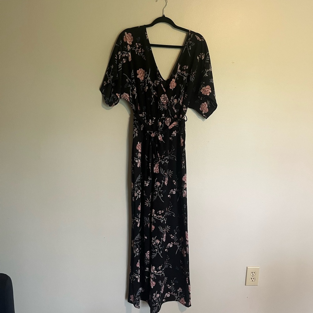 Rue21 floral jumpsuit causal dainty feminine size large events business casual